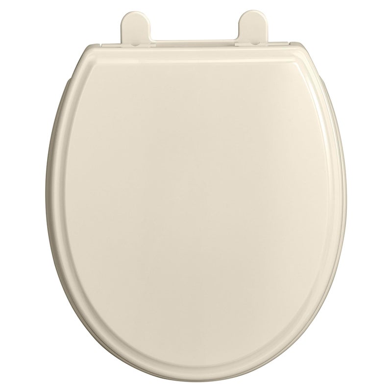 American Standard 5020B65G.222 Traditional Luxury Toilet Seat, Slow-Close, Round Front, Linen - Image 3